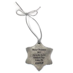 2022 Limited Edition Case IH Logo Snowflake Ornament, 1st in Series