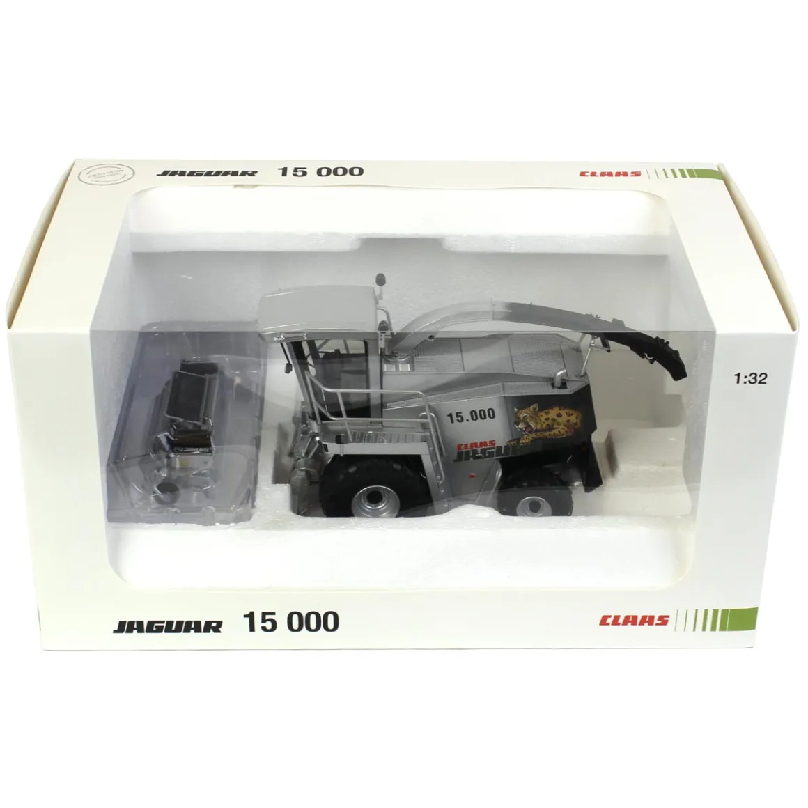 1/32 Limited Edition Claas Jaguar 15.000 with PU 300 Pick-up Head