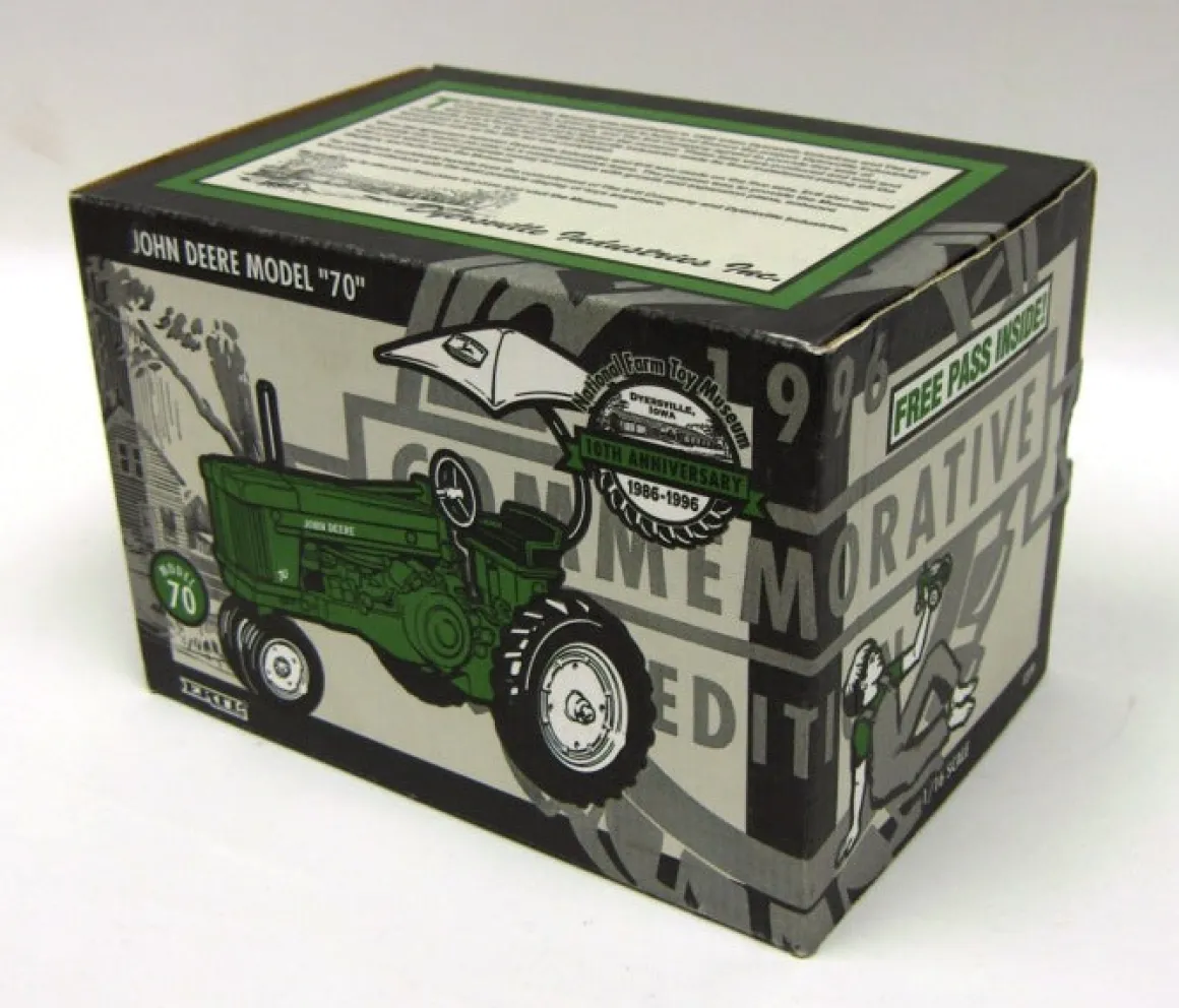1/16 Limited Edition John Deere 70 Narrow Front with Umbrella, NFTM 10th Anniversary