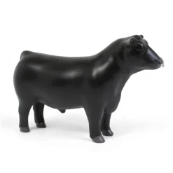 1/16 Little Buster Toys Black Angus Show Bull with Nose Ring