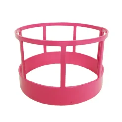 1/16 Little Buster Toys Pink Round Bale Hay Feeder