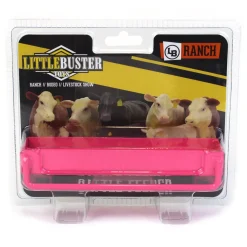 1/16 Little Buster Toys Pink Cattle Bunk Feeder