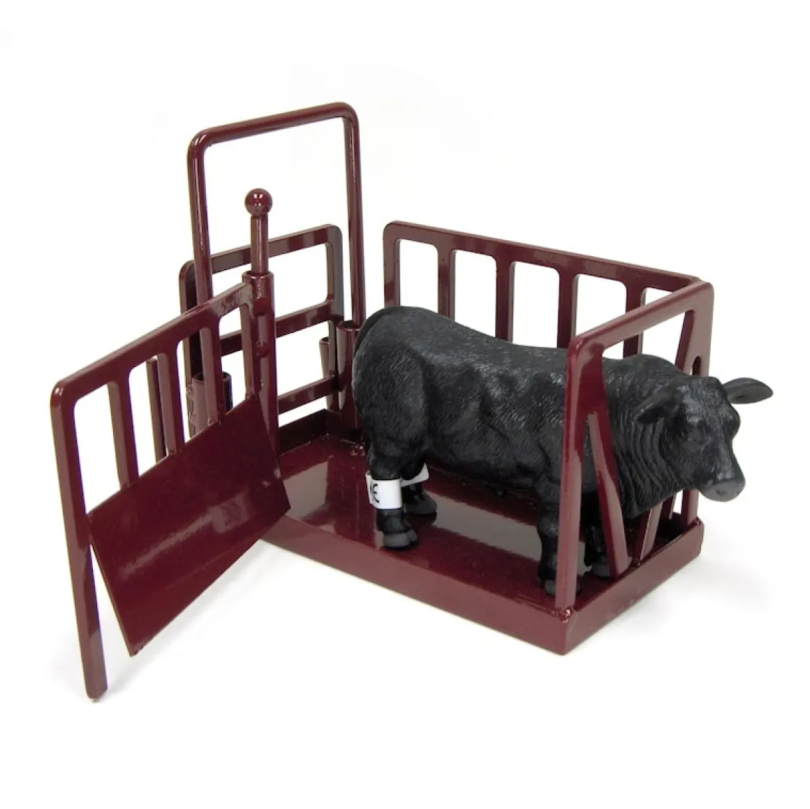1/16 Little Buster Toys Red Cattle Squeeze Chute