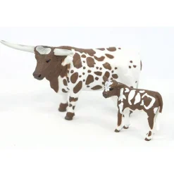 1/20 Longhorn Cow & Calf by Big Country Toys