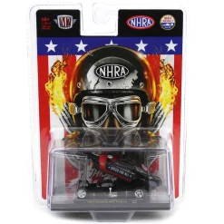1/64 M2 Machines 1969 Ford Mustang Funny Car, Pearl Black & Red, Hobby Exclusive Release