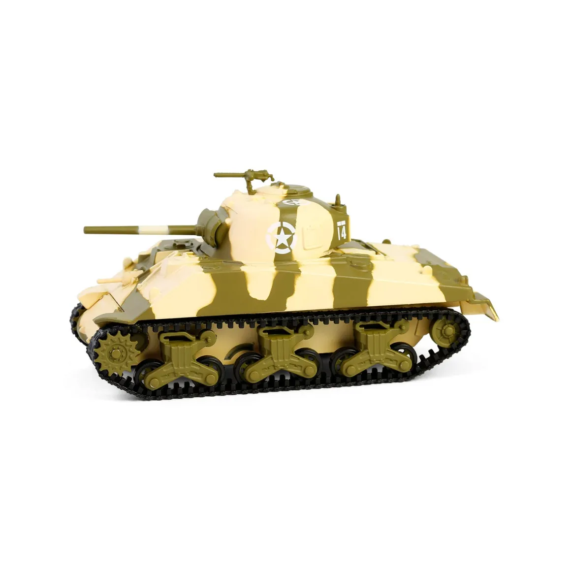 1/64 M4 Sherman Tank U.S. Army, 756th Tank Battalion 5th Army C Company, Cassino, Italy, Battalion 64 Series 5