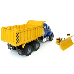 1/16 MACK Granite Dump Truck with Snow Plow and Flashing Lights by Bruder