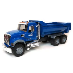 1/16 MACK Granite Halfpipe Dump Truck by Bruder