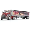 1/64 Mack Pinnacle w/ Wilson Pacesetter Grain Trailer, Mercier Transport - Our Fallen Heroes, DCP by First Gear