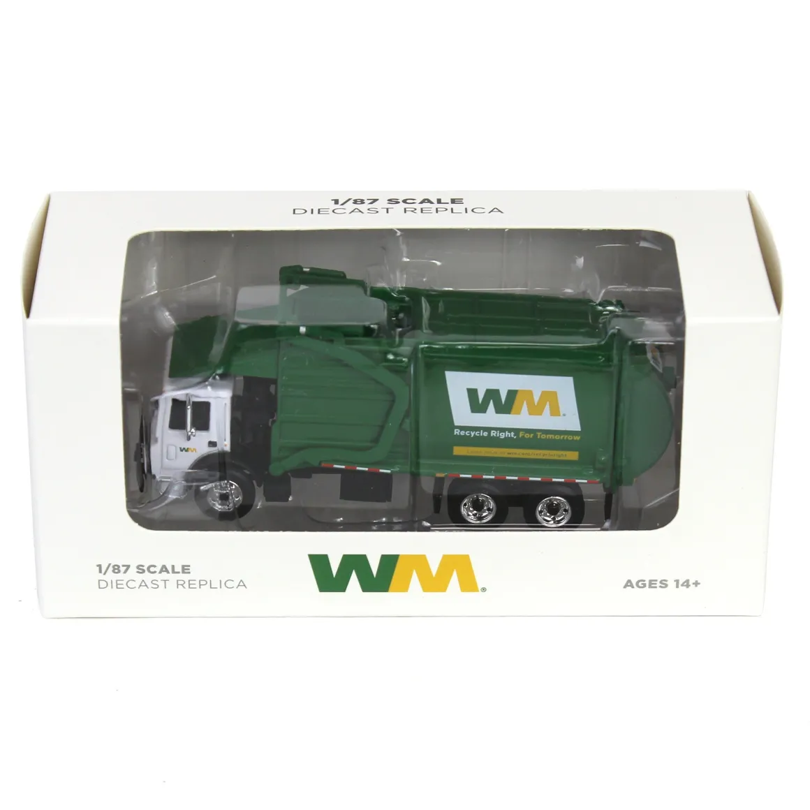 1/87 Mack TerraPro Waste Management Refuse Truck with Front Loader