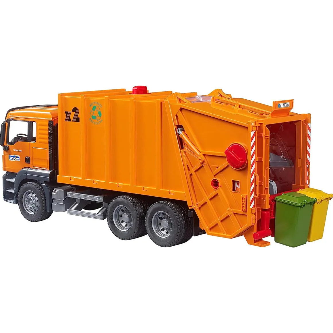 1/16 MAN TGS Orange Garbage Truck by Bruder