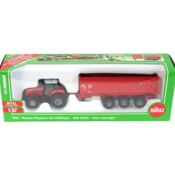 1/87 Massey Ferguson 8480 Tractor with Krampe Dump Trailer