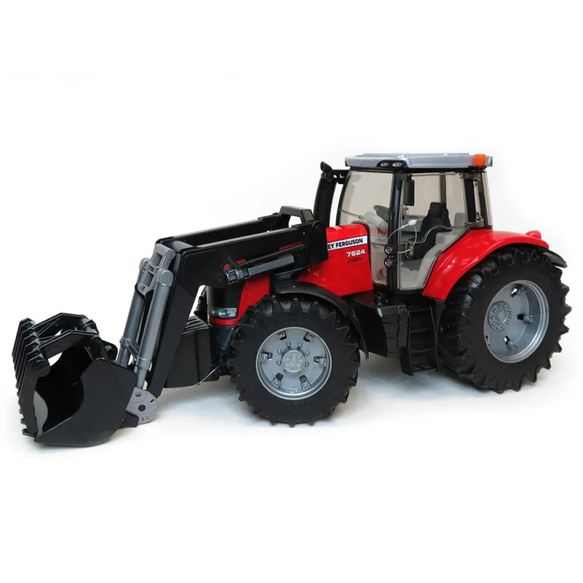 1/16 Massey Ferguson 7624 Tractor with Front End Loader, Bucket and Grapple