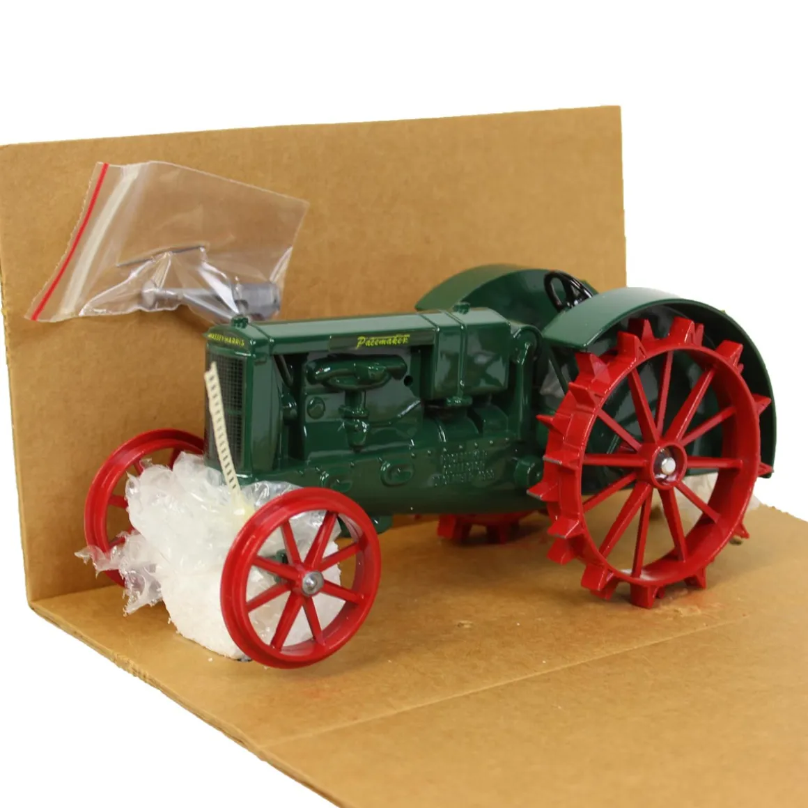 1/16 Massey Ferguson Green Pacemaker Die-cast Tractor with Steel Wheels