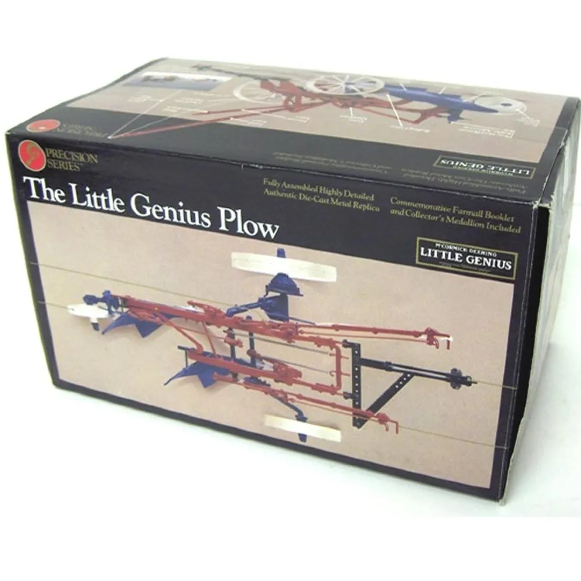 1/16 McCormick Deering Little Genius 2 Bottom Plow, ERTL Precision Series #2