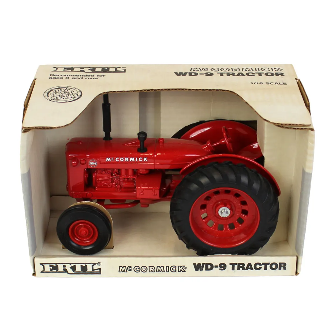 1/16 McCormick WD-9 Wide Front Tractor, Made in the USA by ERTL