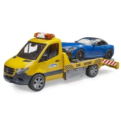 1/16 Mercedes-Benz Sprinter Autotransporter with Roadster by Bruder