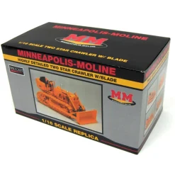 1/16 Minneapolis Moline 2 Star Crawler with Blade on Steel Tracks