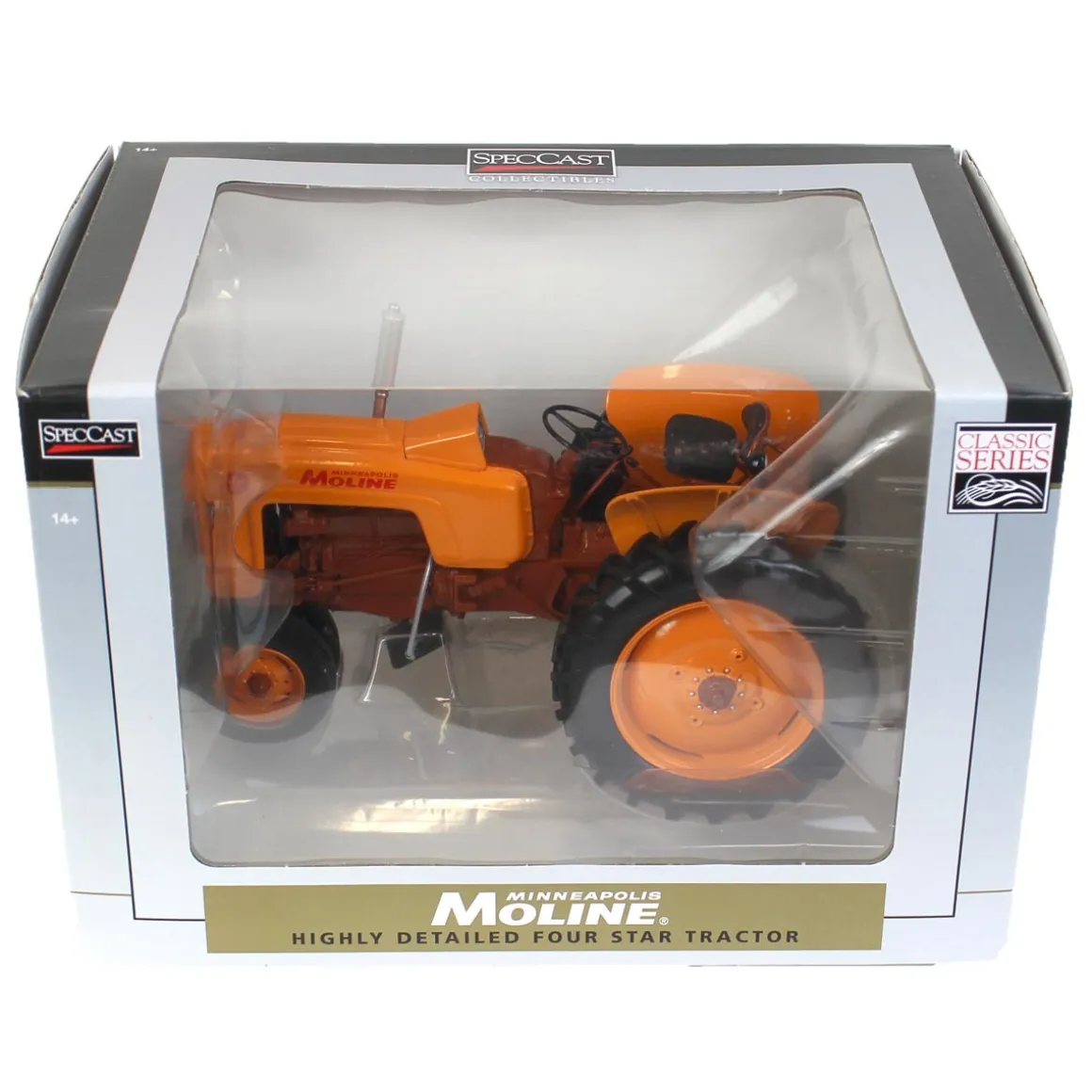 1/16 Minneapolis Moline 4 Star Narrow Front Tractor