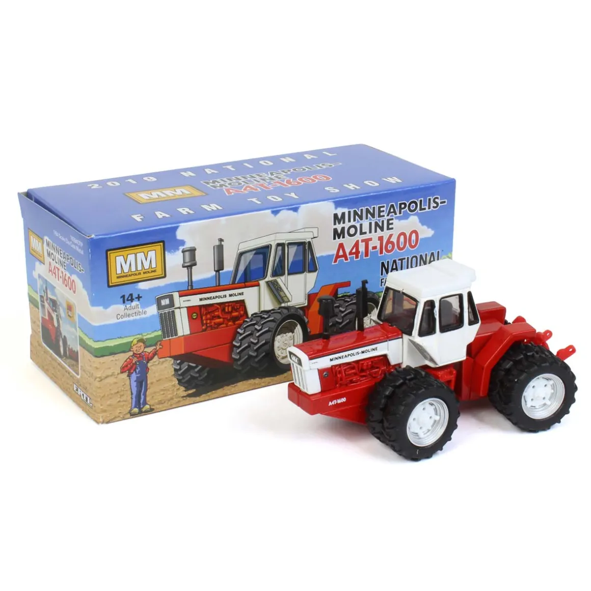 1/64 Minneapolis Moline A4T-1600 4WD with Duals, 2019 National Farm Toy Show