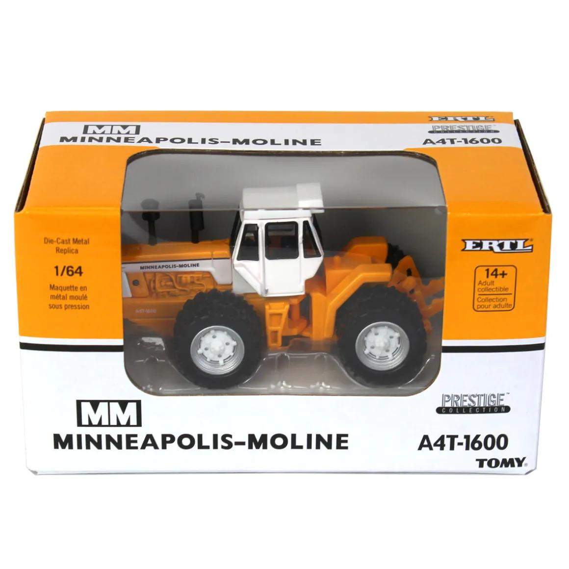 1/64 Minneapolis Moline A4T-1600 4WD with Front & Rear Duals