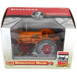1/16 Minneapolis-Moline U Narrow with Cultivator, 2011 Firestone Series, 1 of 5,000