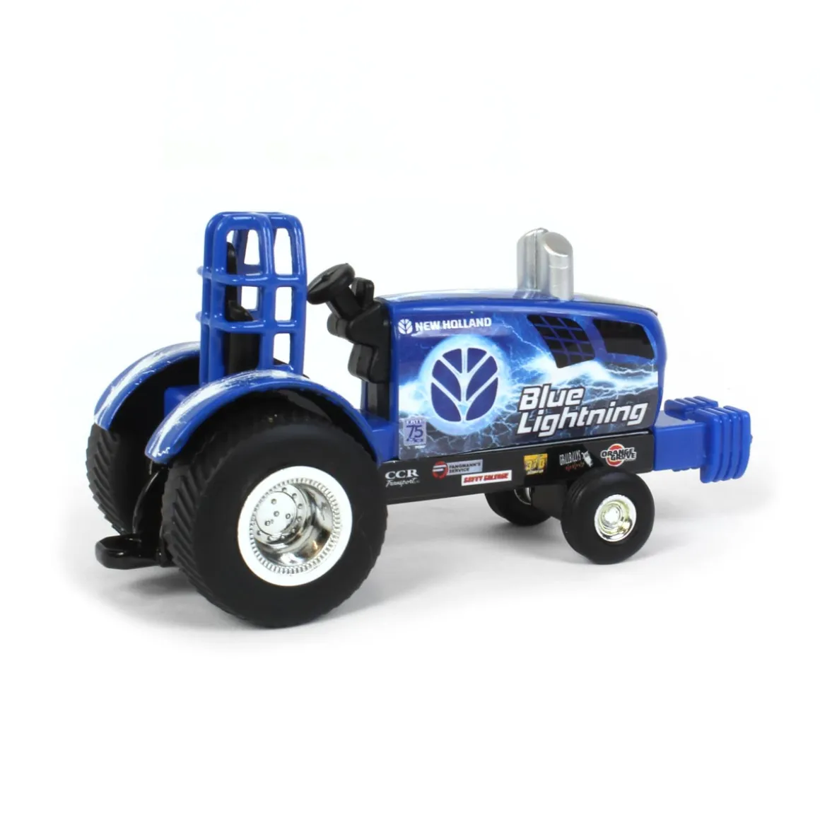 1/64 New Holland Blue Lightning Die-Cast Pulling Tractor by ERTL