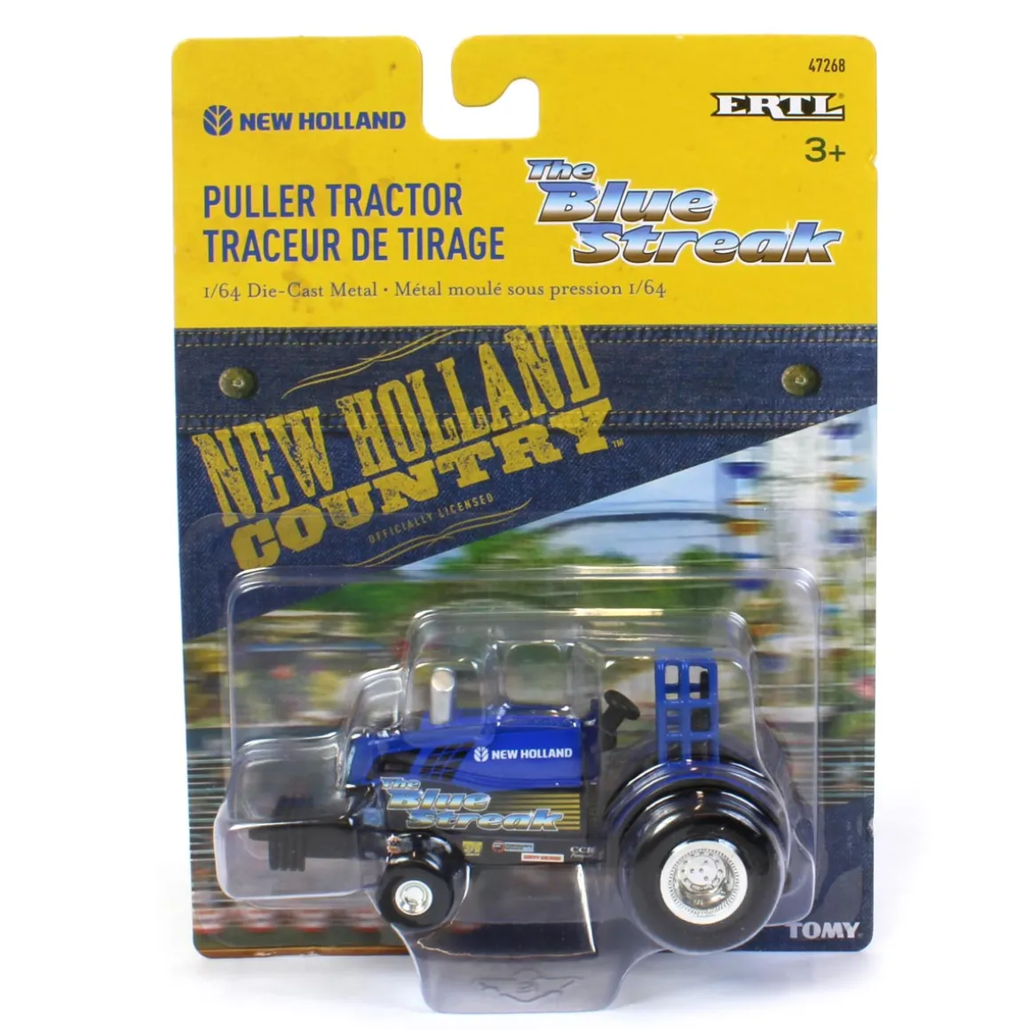 1/64 New Holland Blue Streak Die-Cast Pulling Tractor by ERTL