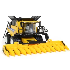 1/64 New Holland CR9.90 Combine w/ Folding Corn Head & Draper Head, 45th Anniv, ERTL Prestige Collection