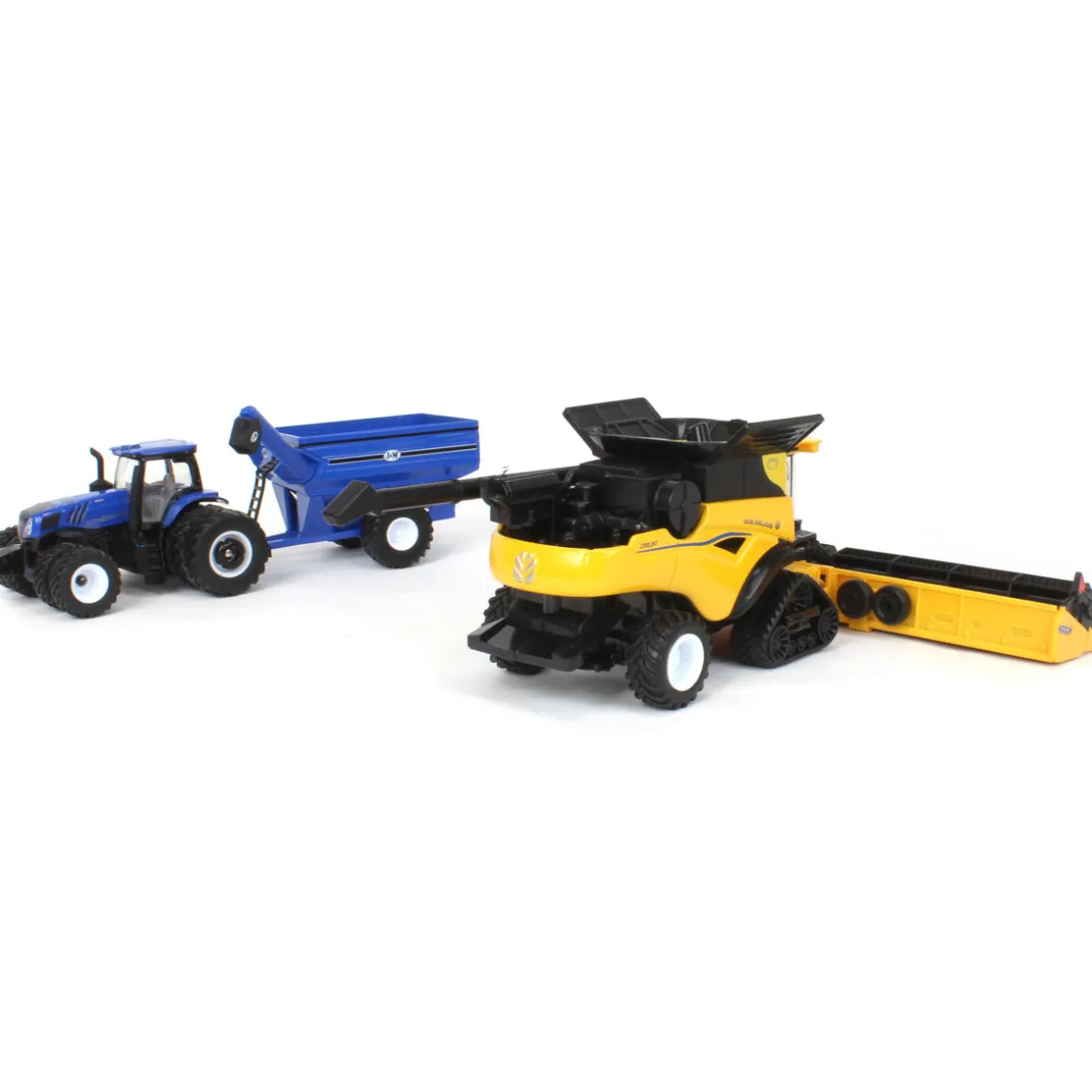 1/64 New Holland CR8.90 SmartTrax Combine Set by ERTL
