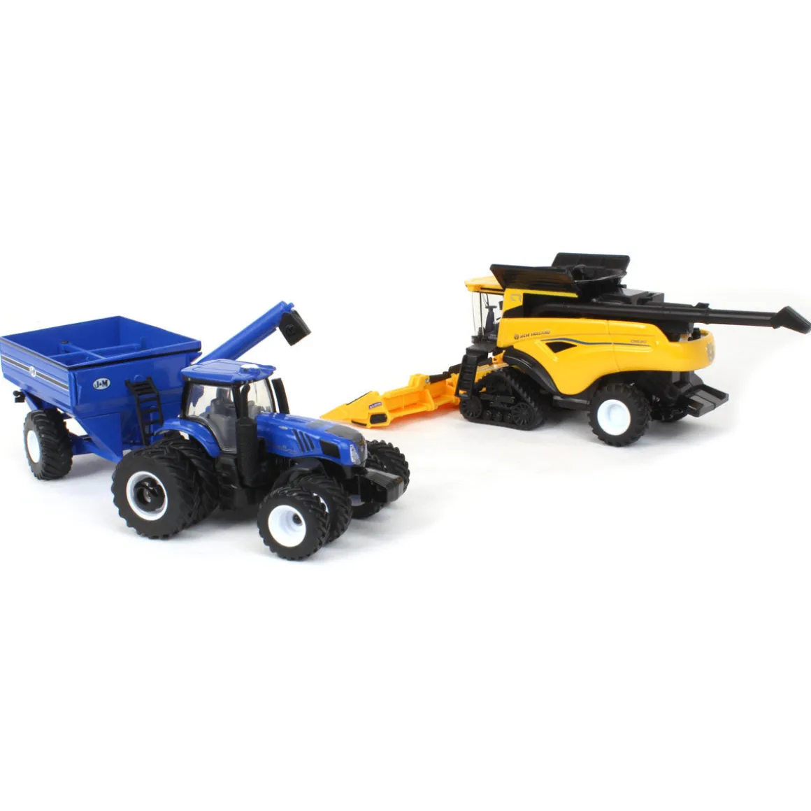 1/64 New Holland CR8.90 SmartTrax Combine Set by ERTL