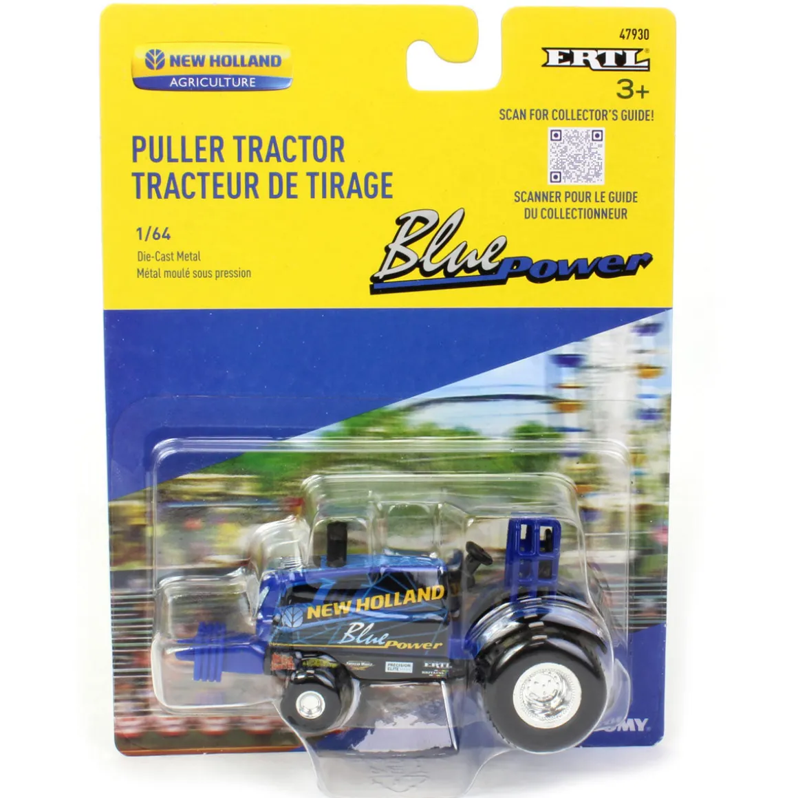 1/64 New Holland "Blue Power" Pulling Tractor