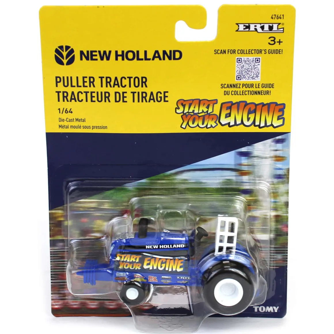 1/64 New Holland "Start Your Engine" Pulling Tractor