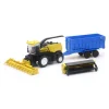 1/62 New Holland RF850 Harvester with Dump Cart by New Ray