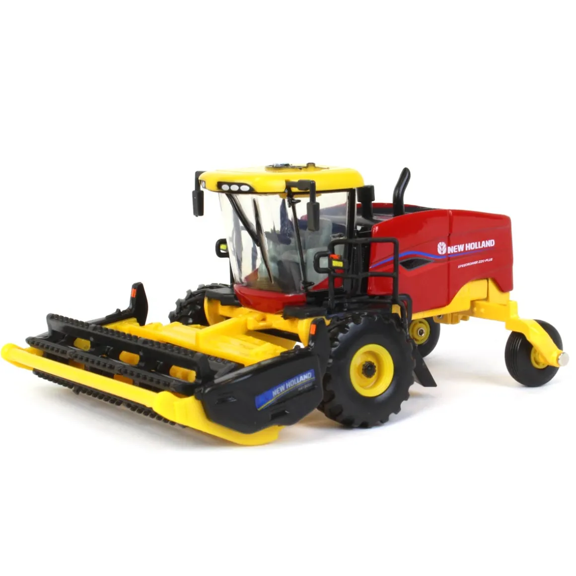 1/64 New Holland Speedrower 220 PLUS Self-Propelled Windrower w/ Both Heads, 2022 Farm Show