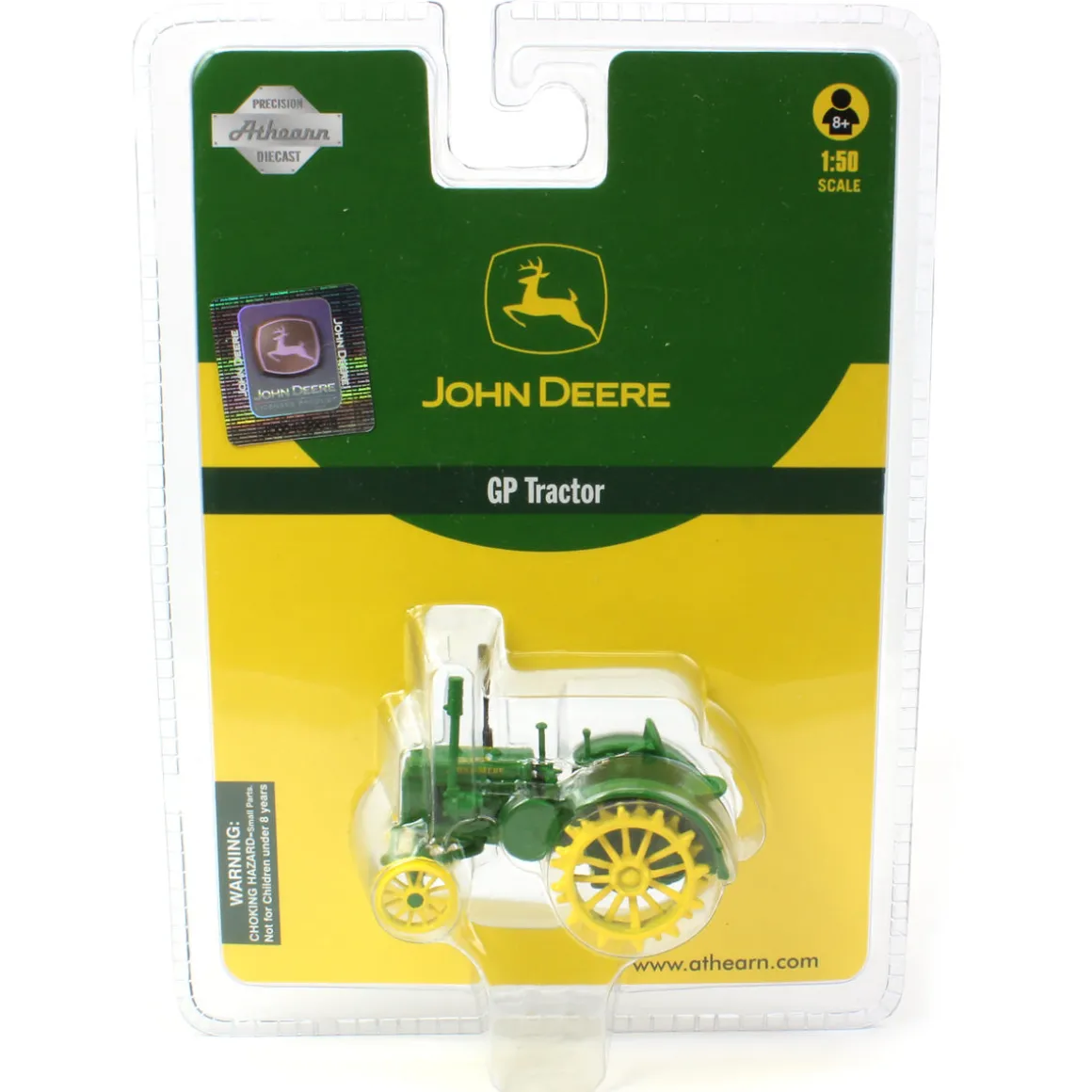1/50 O Gauge John Deere GP Tractor by Athearn