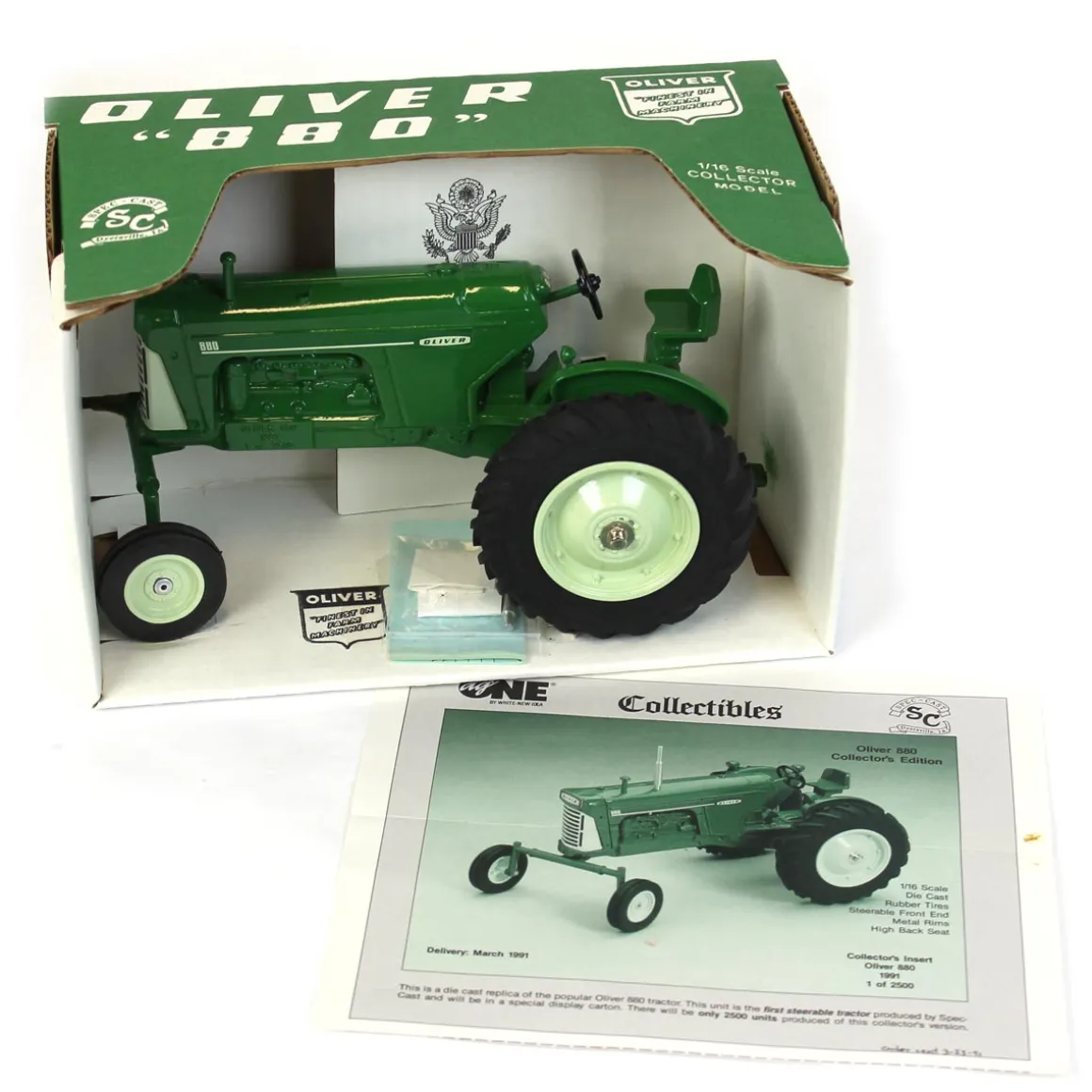 1/16 Oliver 880, 1 of 2500, 1991 Collector Edition