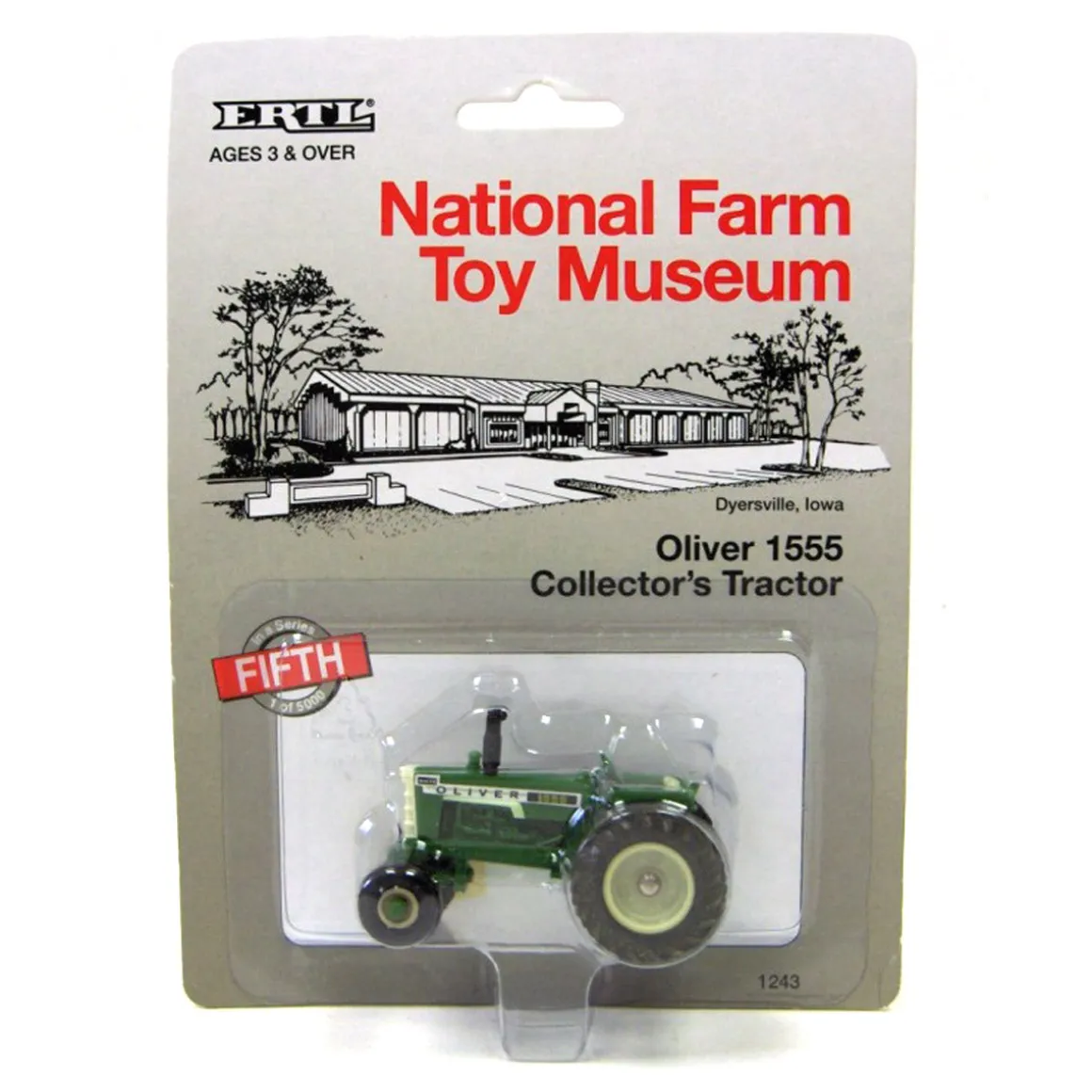 1/64 Oliver 1555, 5th in National Farm Toy Museum Series