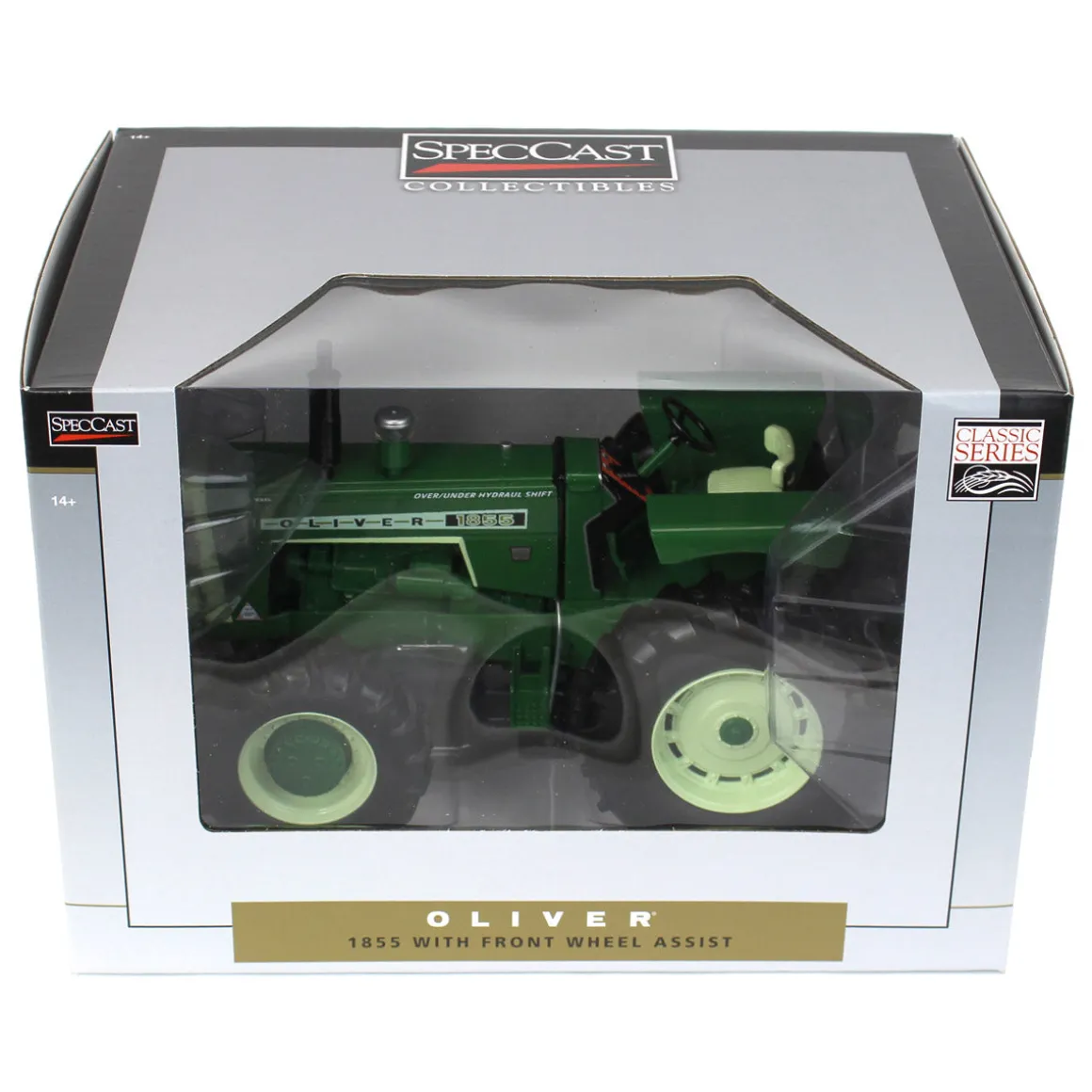 1/16 Oliver 1855 Tractor with Front Wheel Assist