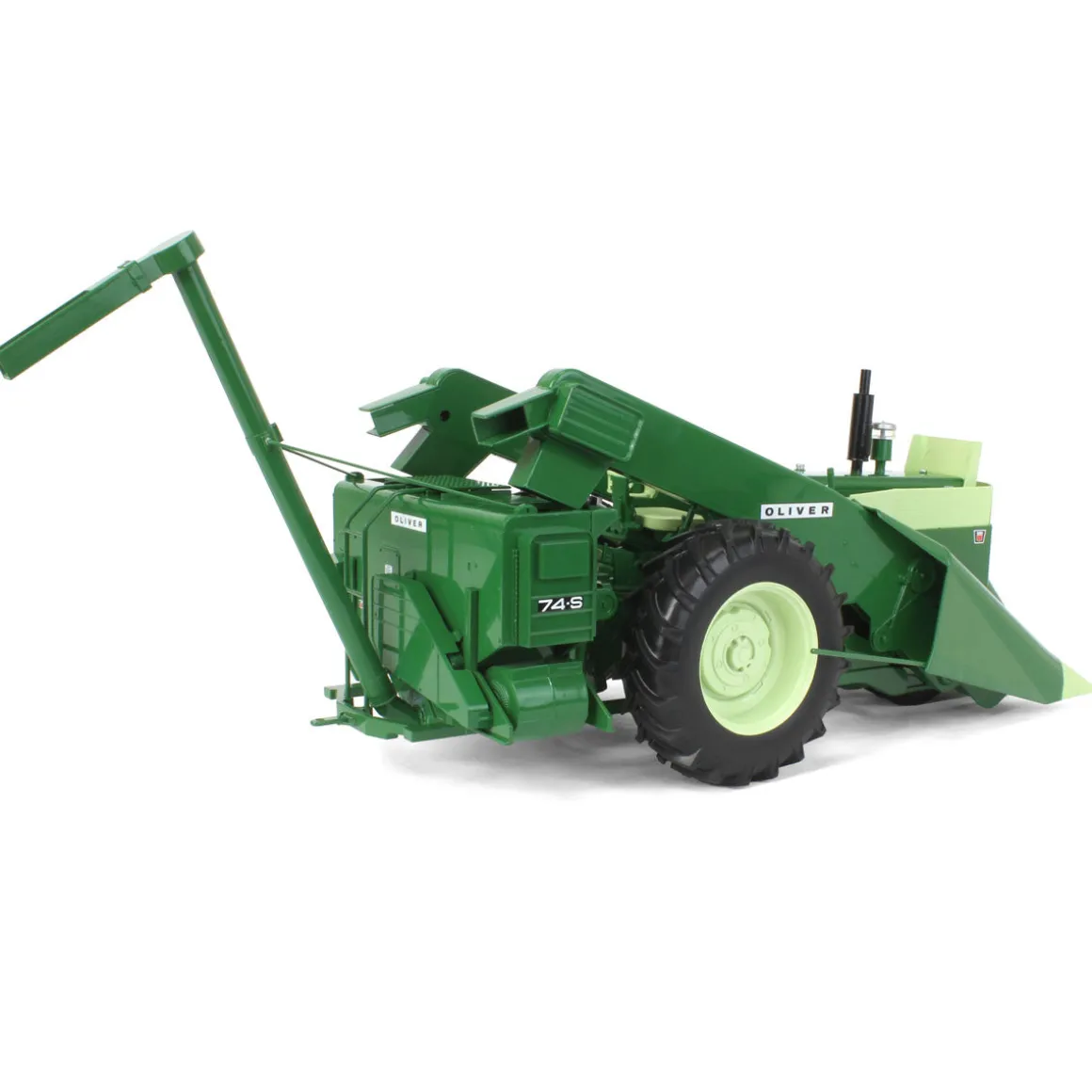 1/16 Oliver 1650 with 2 Row Picker & Sheller, 2024 Heartland Toy Show
