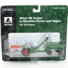 1/64 Oliver 88 with Mounted Picker & Wagon