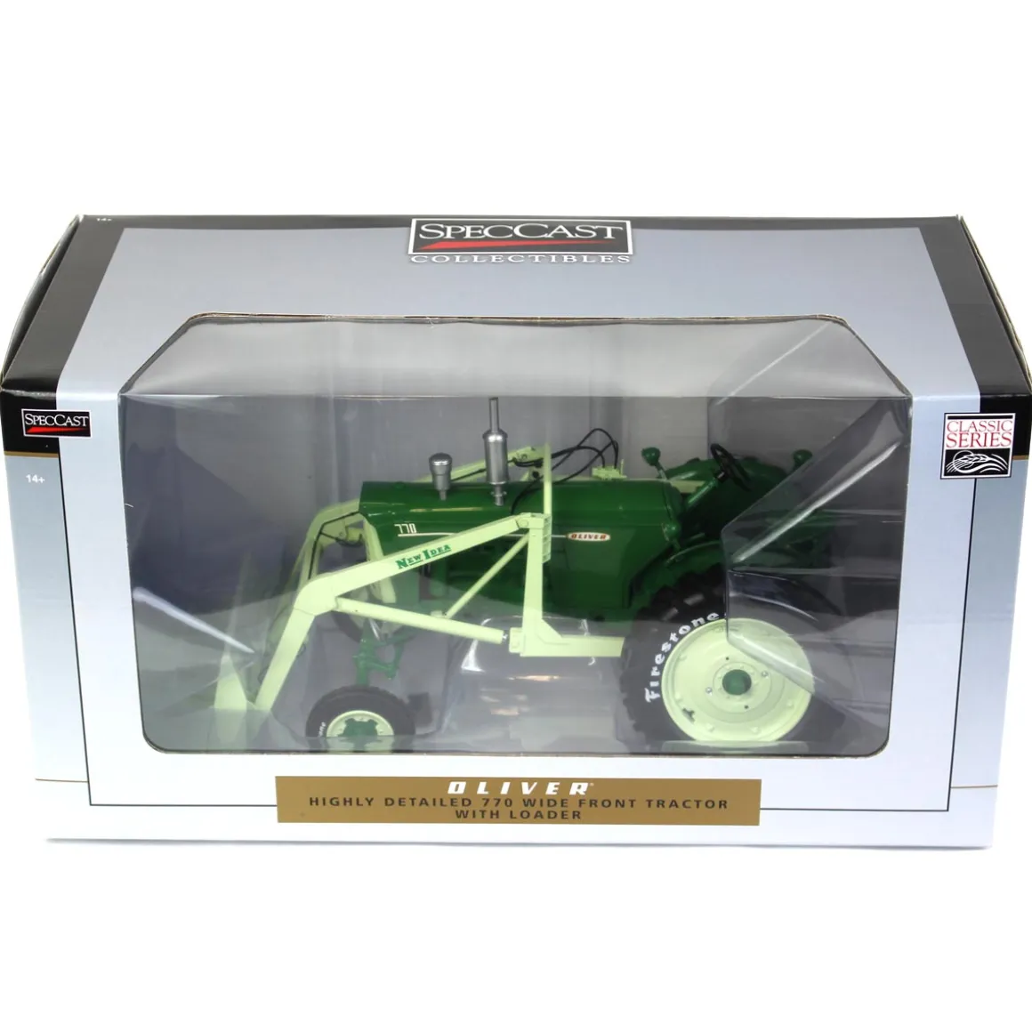1/16 Oliver 770 with New Idea Loader with Firestone Tires