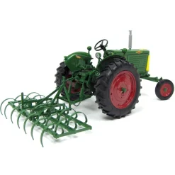 1/16 Oliver 66 with Spring Tooth Harrow, Toy Tractor Times 25th Anniversary