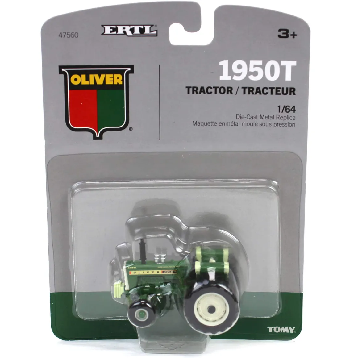 1/64 Oliver 1950-T Tractor with Rear Duals by ERTL