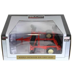 1/16 Orange Folding Die-cast Wing Disc Harrow