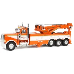 1/64 Orange/White Peterbilt 389 with Century 1150 Rotator Wrecker, Tri-State Commodities, DCP by First Gear