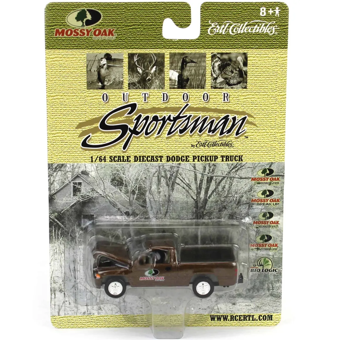 1/64 Outdoor Sportsman Mossy Oak Dodge Pickup Truck