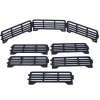 1/64 Pack of 8 Black Short Fence Links, 3D Printed