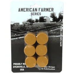1/64 Pack of 6 Round Straw Bales, 3D Printed