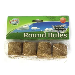 1/32 Pack of 4 Round Straw Bales